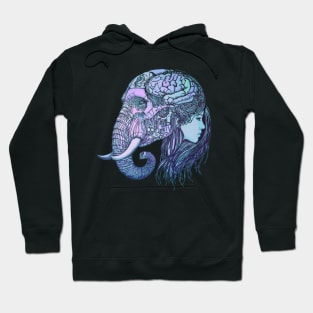 The Girl and the Elephant Hoodie